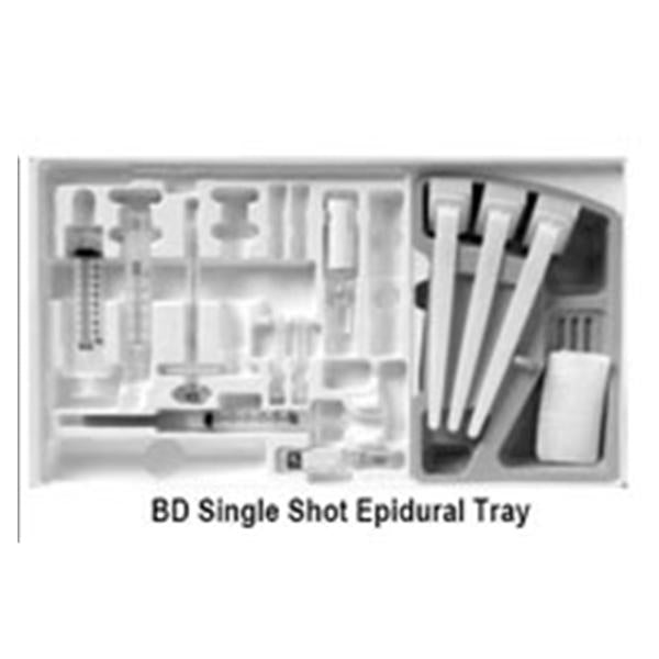 Tray Epidural Single Shot 18gx3-1/2
